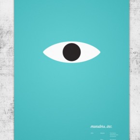 Posters Minimalistas de Pixar 3