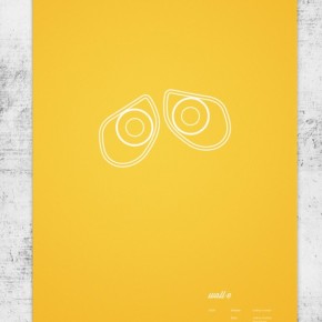 Posters Minimalistas de Pixar 9