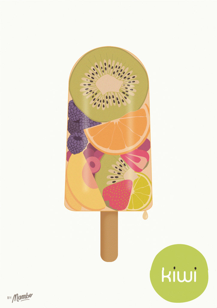 KIWI | Rio de Janeiro, Brasil-Identidad + ilustraciones + local