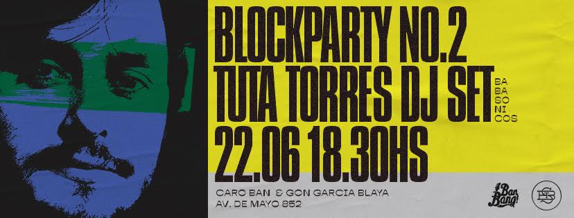 Blockparty en Saint Burger con Tuta Torres de Babasonicos