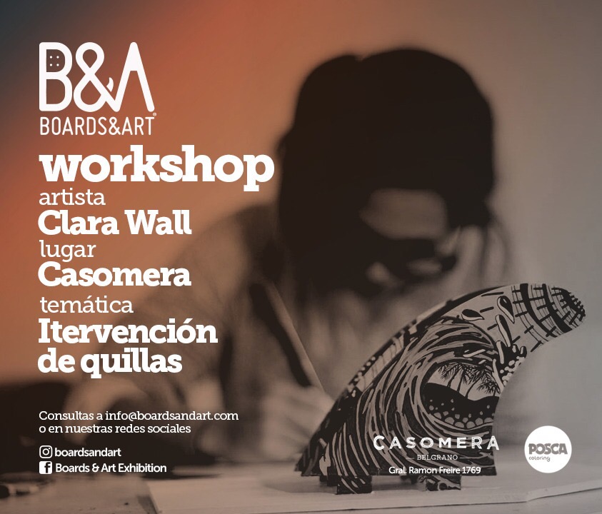 Boards&Art lanza más workshops de intervención de quillas