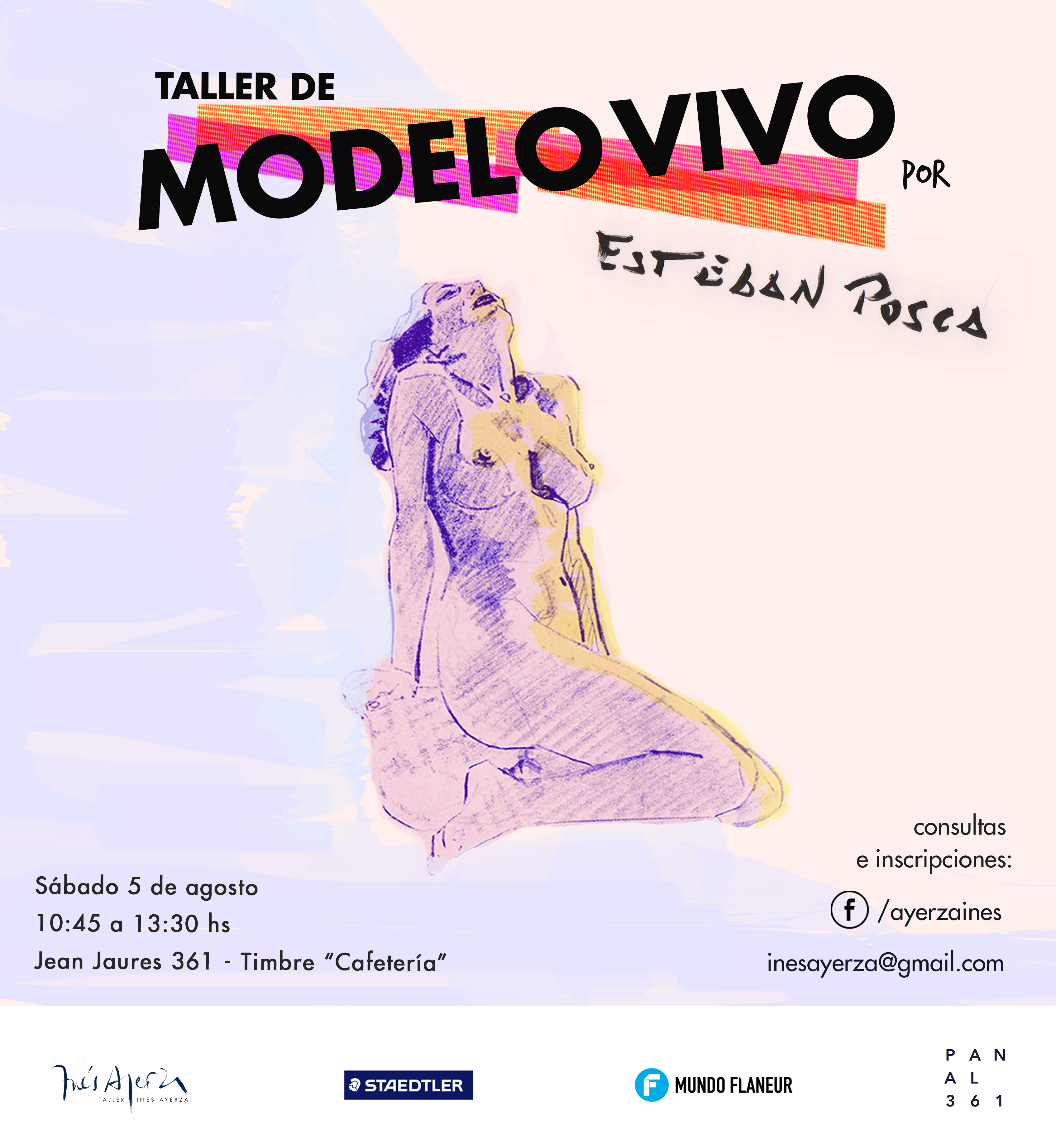 Workshop de Modelo Vivo por Esteban Posca