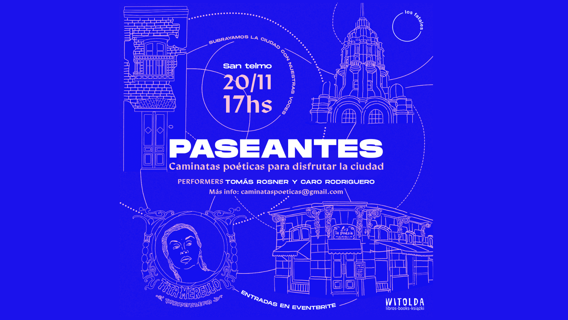 “Paseantes”: caminatas poéticas para disfrutar de Buenos Aires